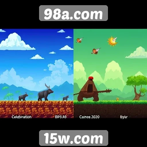 Evolução dos gráficos nos jogos disponíveis em 98a.com